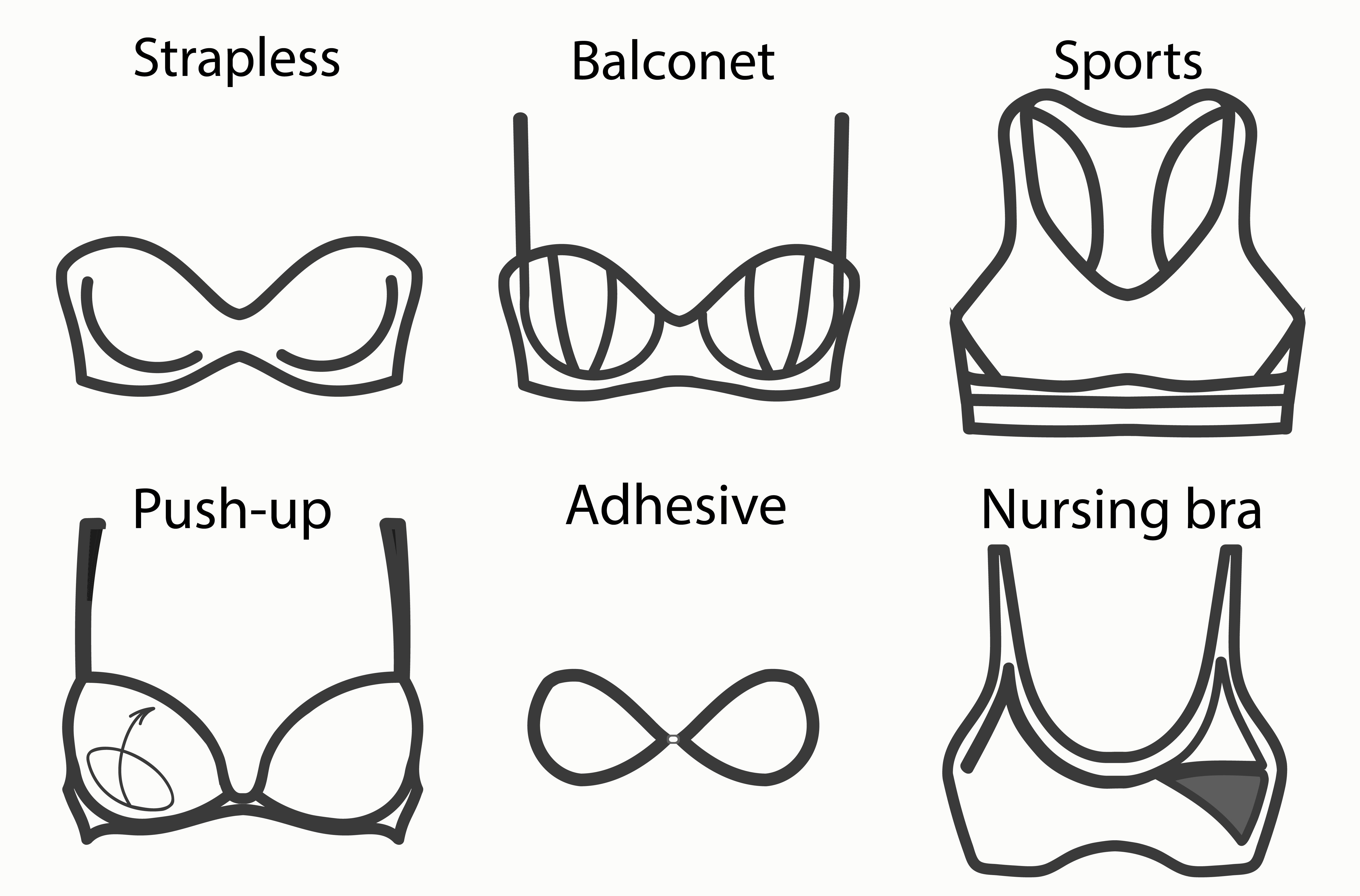 From Strapless To Minimisers: 10 Types Of Bras Every Woman