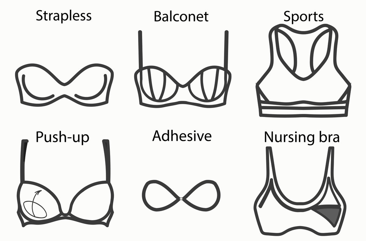 Demure Bra Types and Fashion Terms
