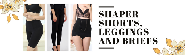 What is the difference between shaper shorts, leggings and briefs?