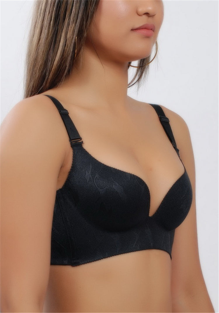 Wireless Heart-Style Push-Up Bra | Smooth Bra