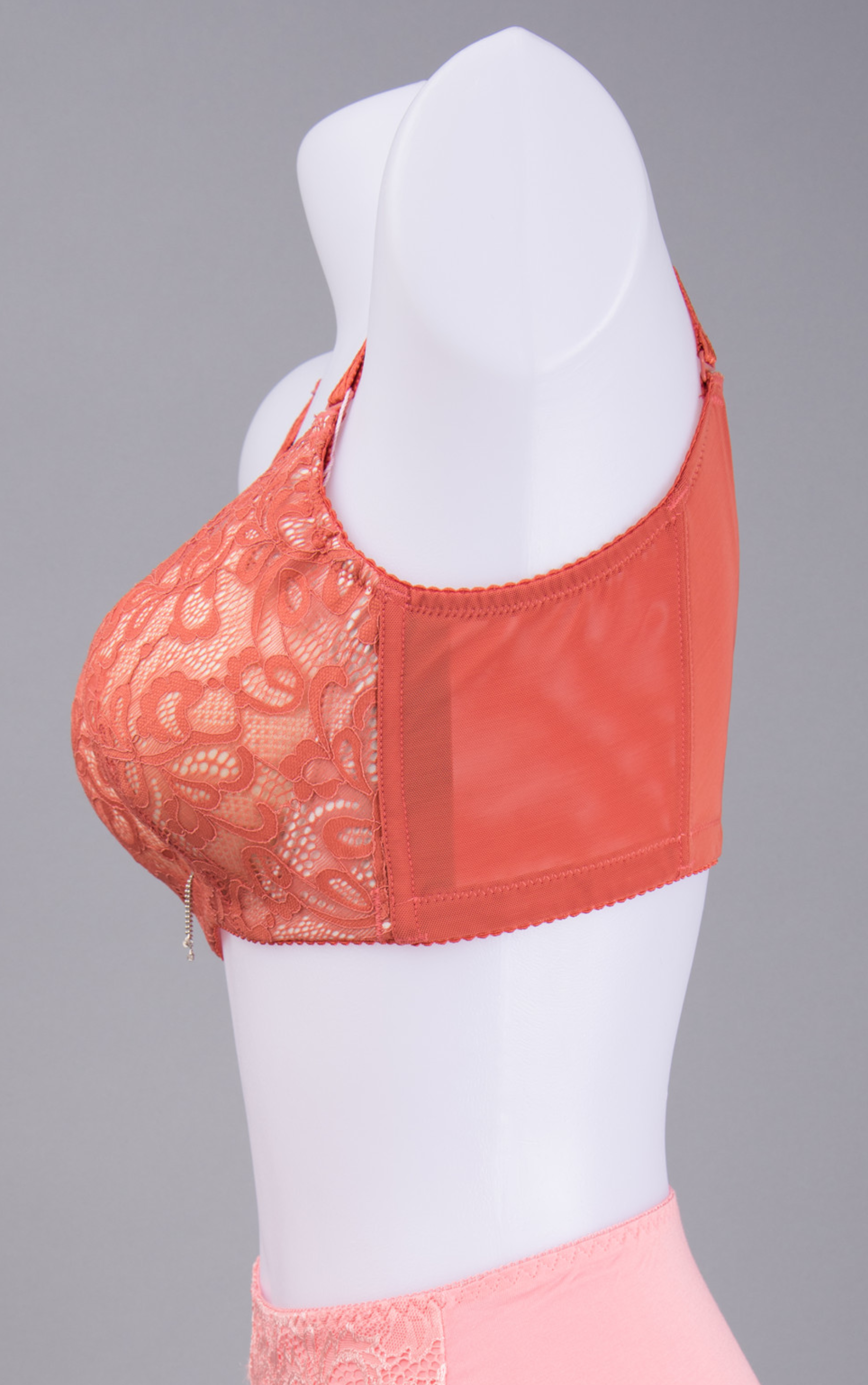 Crochet Lace Underwire Contour Bra - Multi-Way Strap | Bradoria