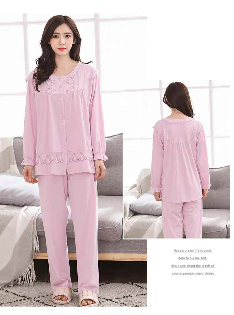 Floral Beauty Pajamas #87625 – Bradoria Lingerie