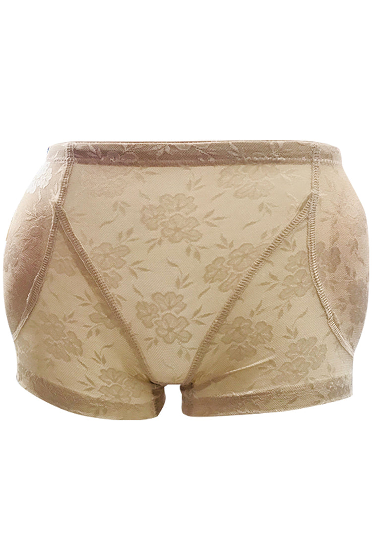 Underwear for Women with Floral Fake Buttock Hip Padded Design #33803
