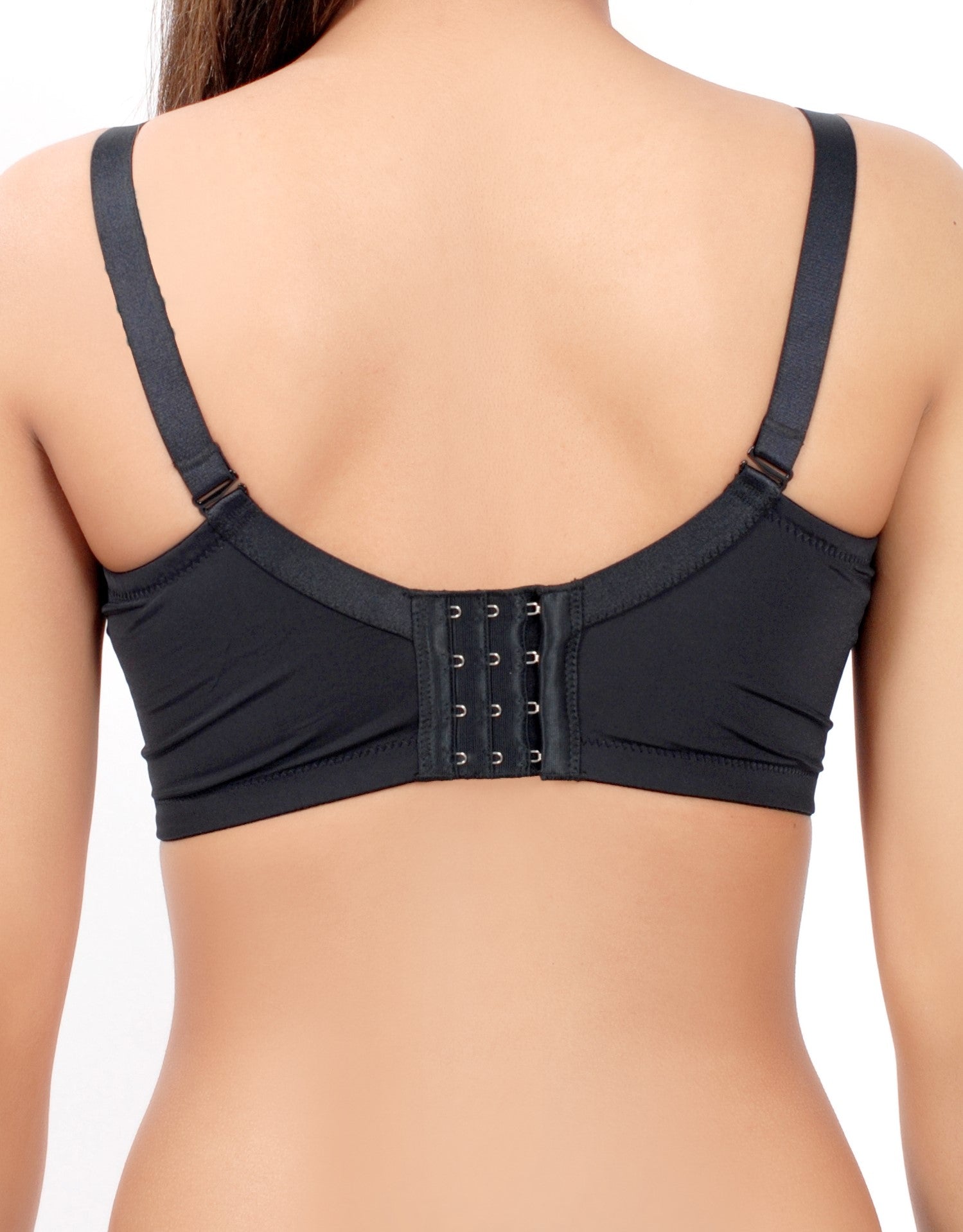 Seamless Push-Up Underwire Contour Bra - Cotton Lace Plunge | Bradoria
