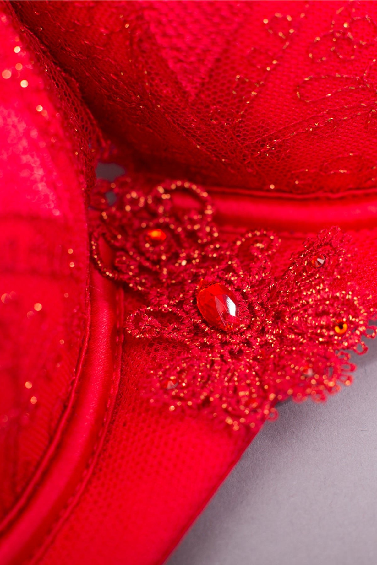 Angled view of black wireless contour bra highlighting wide back-smoothing bands