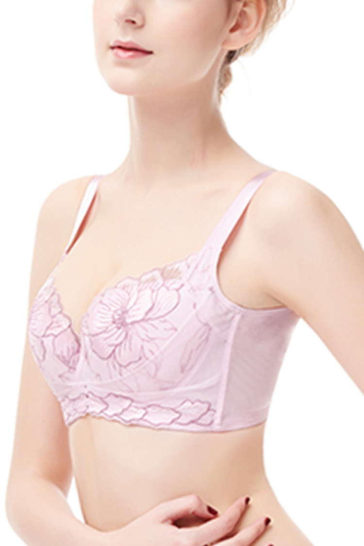 Push Up Lace Bra for Women - Wonderful Padded Seamless Underwire #11516